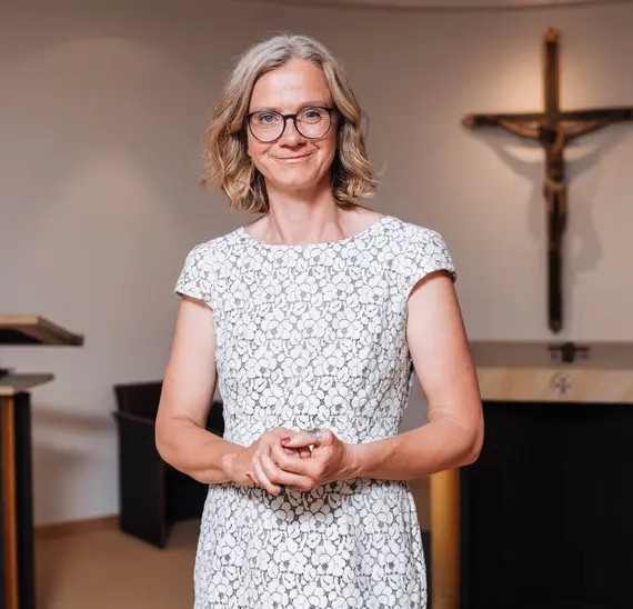 Anne Hartmann Leiterin des Bereichs Seelsorge und Psychologie